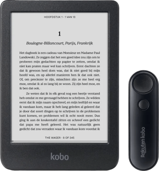 Kobo Clara BW Zwart + Remote