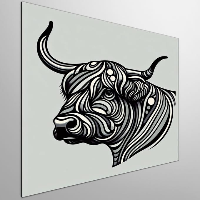 Kunstprint | Wanddecoratie | Dibond | 50 × 50 cm