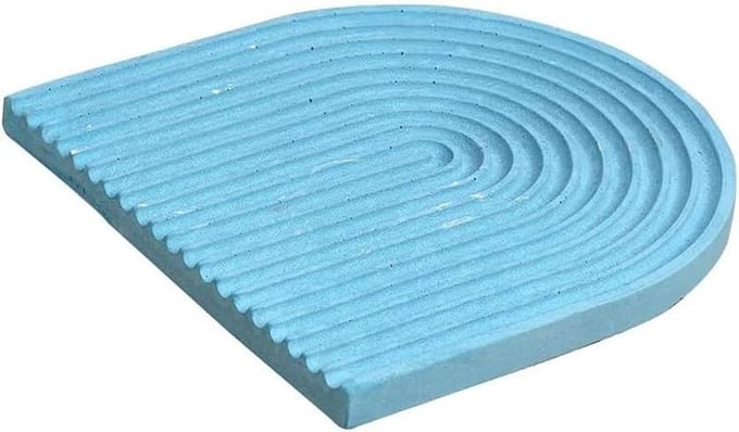 Betonvorm Ventilator - Gestreepte Lade Mal - Handgemaakte Decoratie - Flexibele Siliconen - 25 cm - Niet gespecificeerd