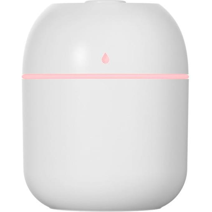 Ultrasone luchtbevochtiger Mini draagbare etherische olie aromatherapie diffuser voor thuiskantoor auto 220 ml wit