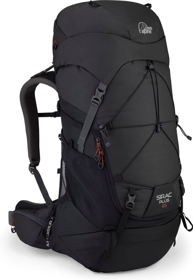 Lowe Alpine Sirac Plus 65 Backpack - 61-70 Backpack - Ebony