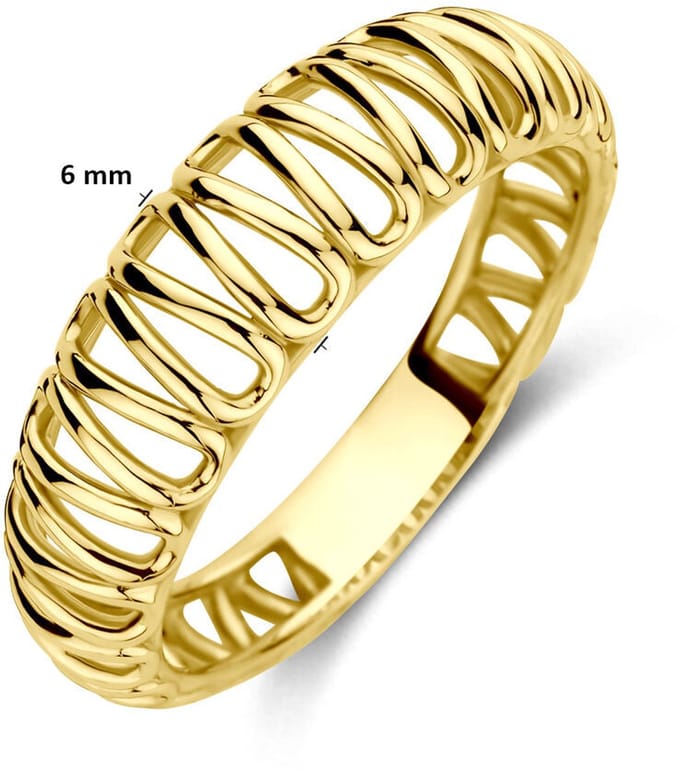 Geelgouden Ring 4035144 – 14 Karaat Goud 6 mm