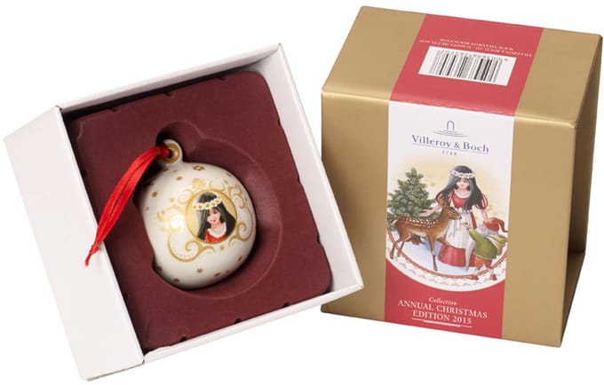 Villeroy & Boch Christmas Collection ball 2015 Snow White