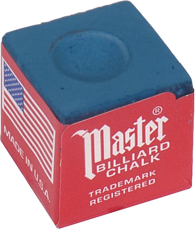 Master biljart krijt blauw (144st.)