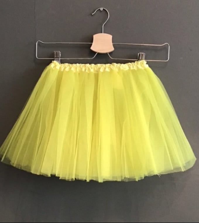Tutu - Citroengeel kind - 30 cm