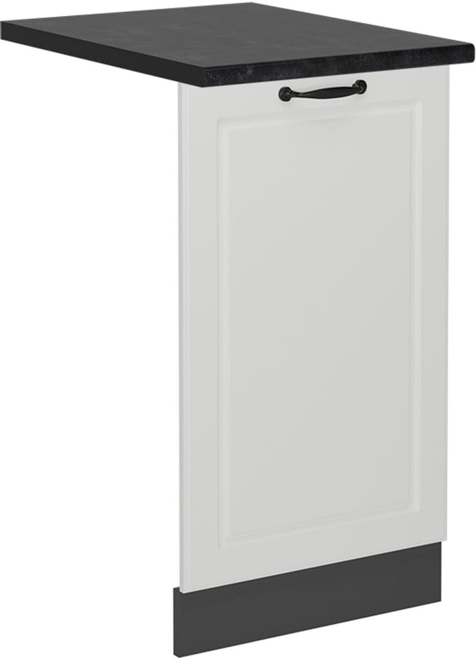 Vicco R-Line Vaatwasserfrontpaneel – 45 cm, WB Antraciet Wit Landhuis