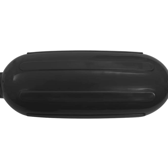 vidaXL - Bootstootkussens - 4 - st - Ø - 11x40 - cm - PVC - zwart