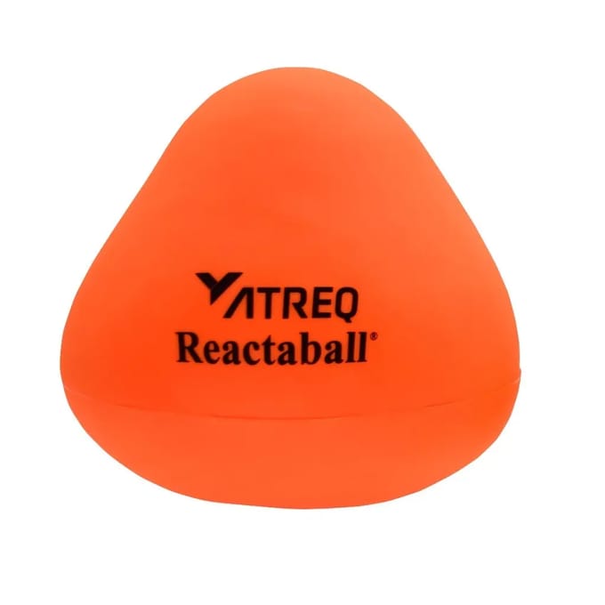 Precision Reactiebal - 20 centimeter - rubber - oranje