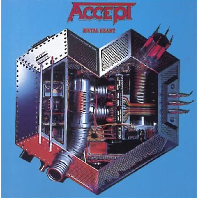 Accept CD - Metal Heart - voor Geen - standaard