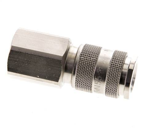 Vernikkeld Messing DN 5.5 (Orion) Luchtkoppeling Snelkoppeling G 1/2 inch Binnendraad - CLS5ARO-F-BN-BL-012