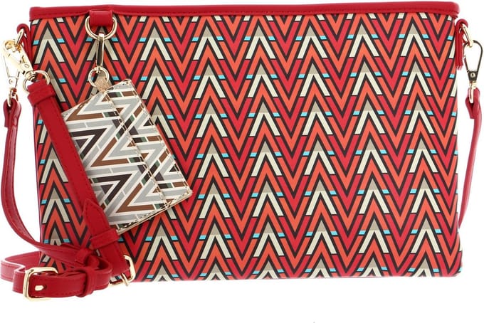 VALENTINO Schoudertas Tonic Pochette Rosso / Multicolor Veelkleurig