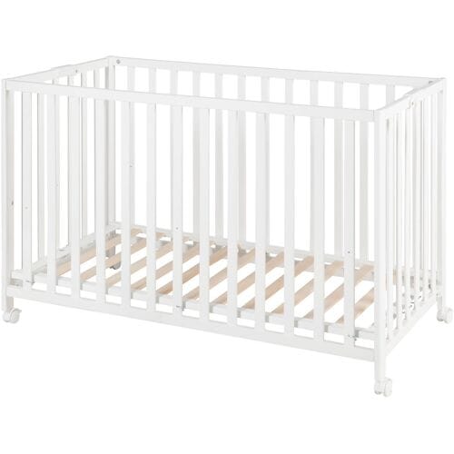 ROBA Baby opklapbed 60 x 120 cm (wit)