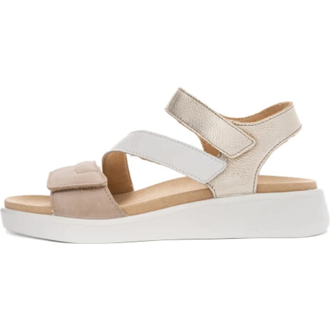 Ara - 1221407 MADEIRA-S - Sandalen met hakDames Sandalen - Kleur: Wit/beige - Maat: 39