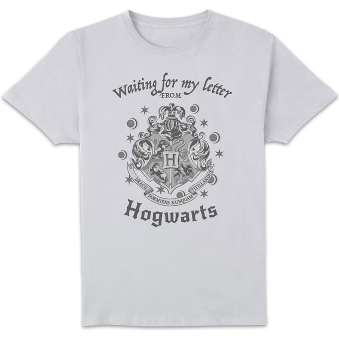 Harry Potter Waiting For My Letter T-shirt - Wit - M