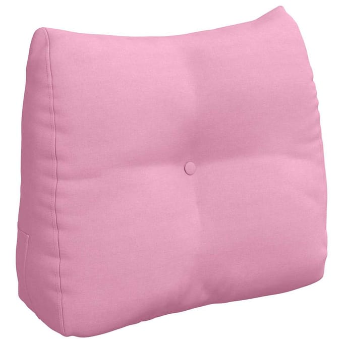 vidaXL - Rugkussen - Roze - 60 - x - 24 - x - 50 - cm - Stof