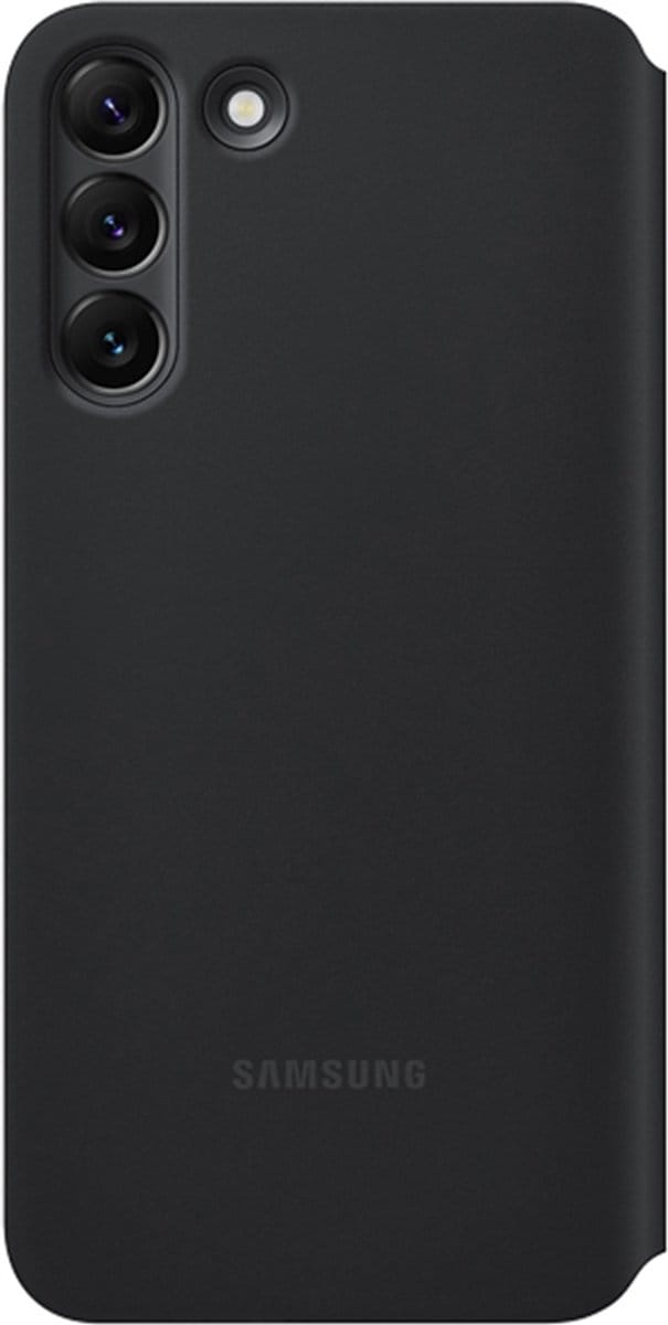 Samsung Smart Clear View Hoesje - Samsung Galaxy S22 Plus - Zwart