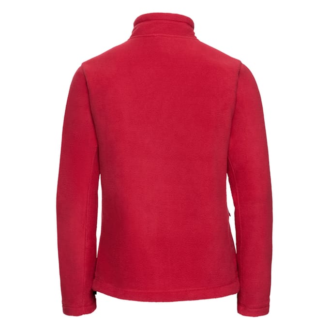 Russell Dames/Dames Full Zip Outdoor Fleecejack (Klassiek rood)