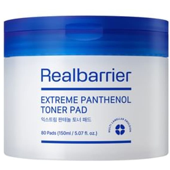 Realbarrier - Extreme Panthenol Toner Pad 80 pads