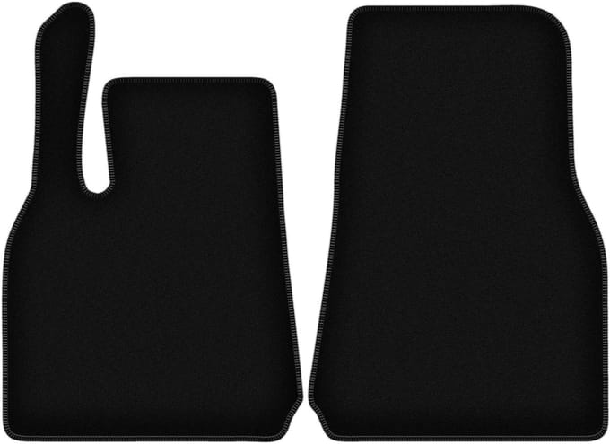 Wielganizator WLG-BASIC - Velours Automatten - Voor Tesla Model Y - Zwart - Basismodel