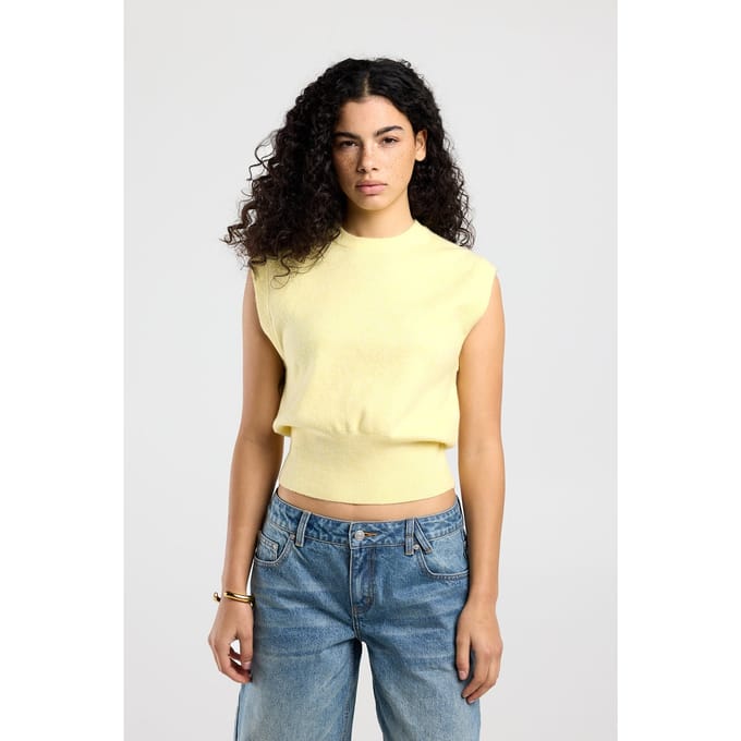America Today Kalina Light Yellow Taglia: L | Maglioni a maglia Outlet | Donna | Giallo