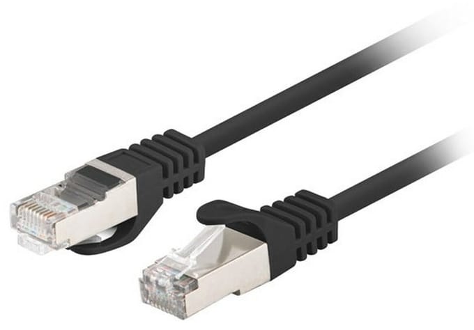 Lanberg patch cable - black RAL9004 - Zwart