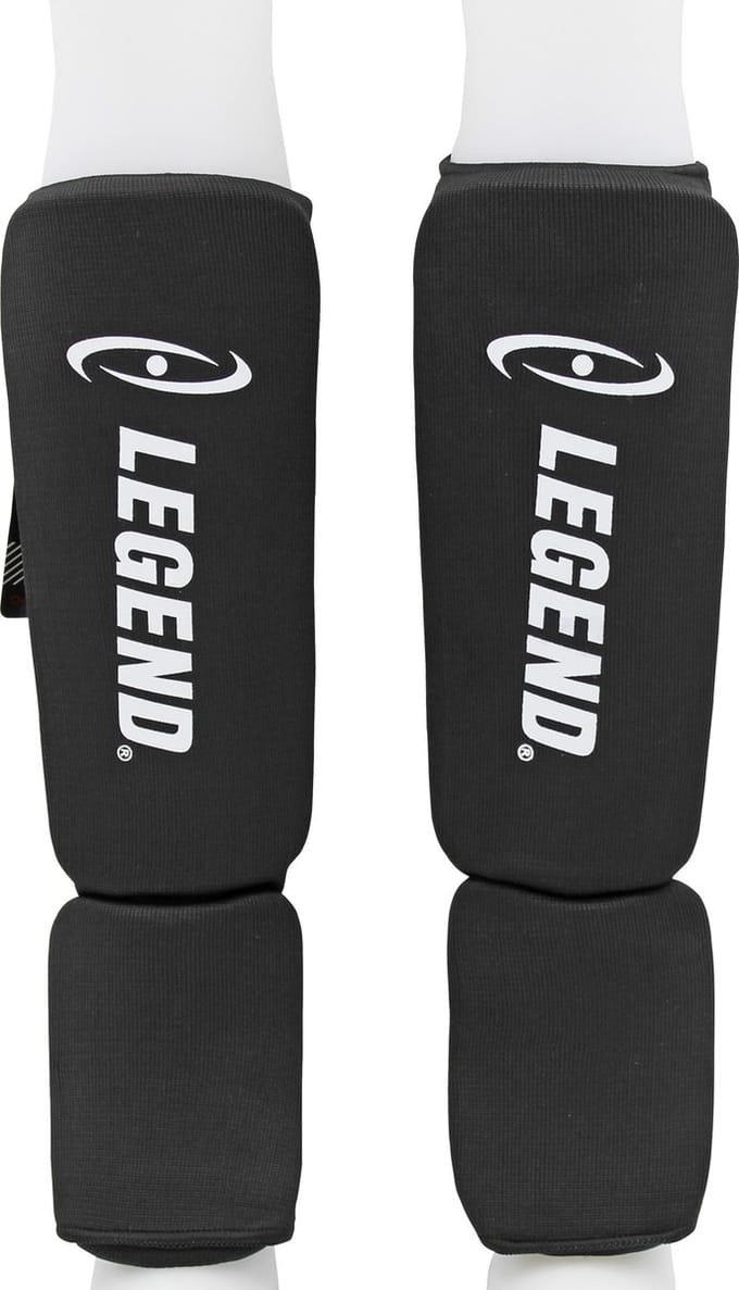 Legend Sports Scheenbeschermers Easy Zwart Maat M
