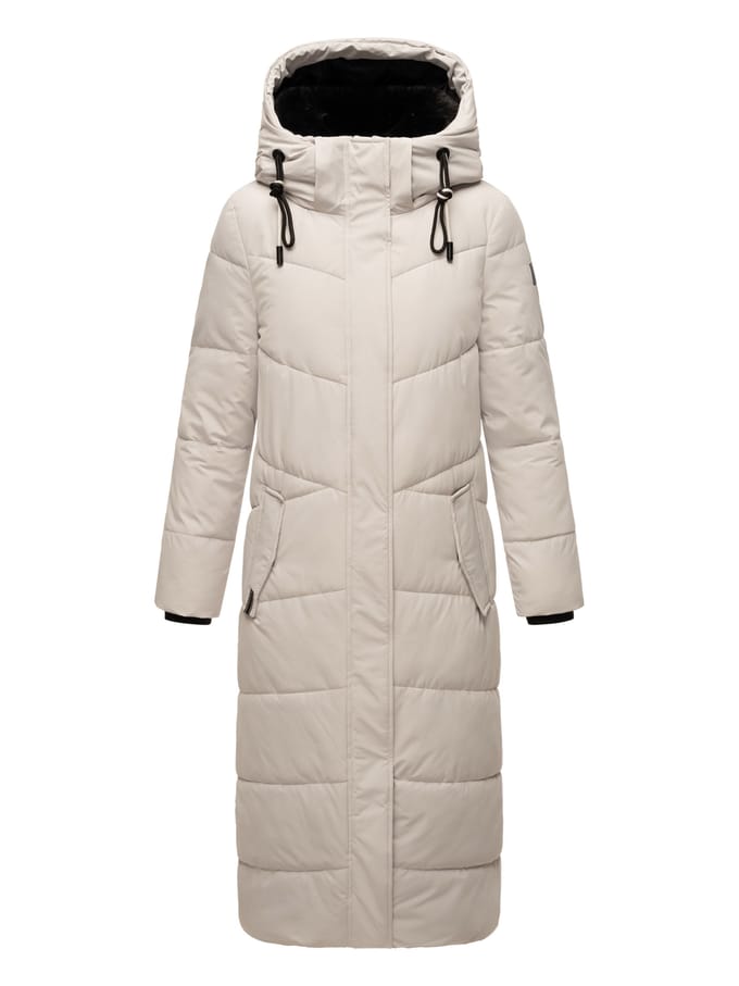 Navahoo dames gewatteerde winterjas Hingucker – Extra Lang & Warm