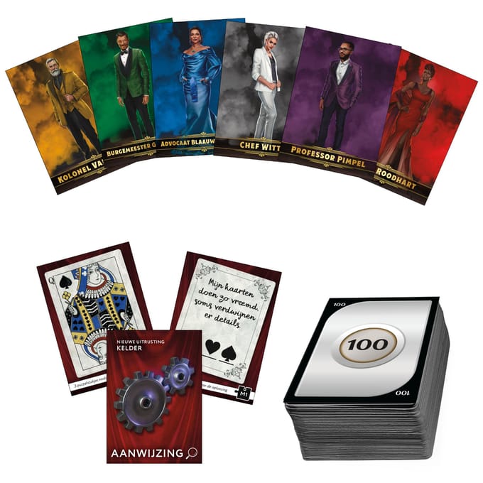 Spel Cluedo Escape The Illusionist Club