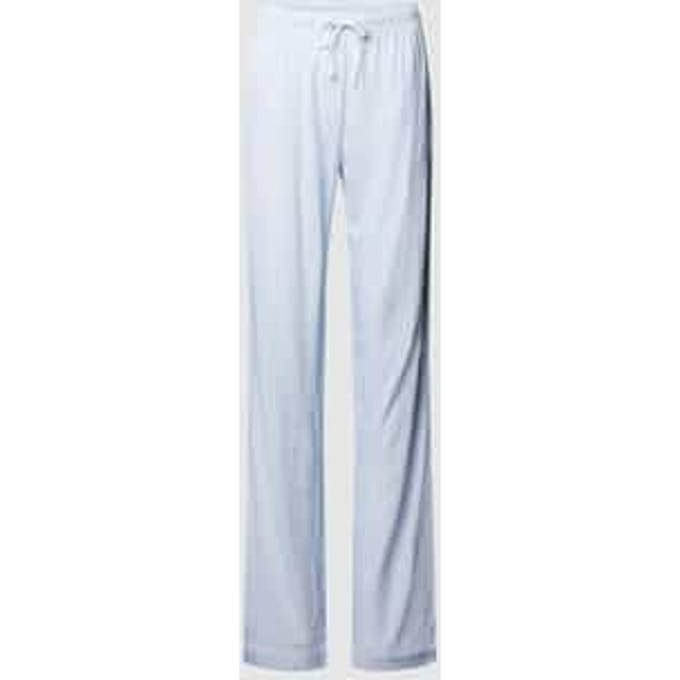Regular fit pyjamabroek van mix van katoen en viscose