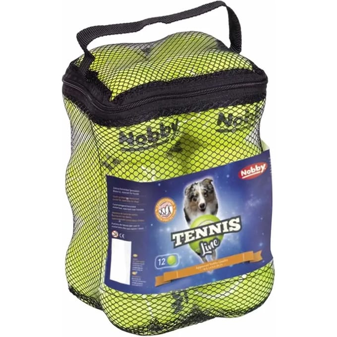 Hondenbal Nobby Pet Tennisball (x12)