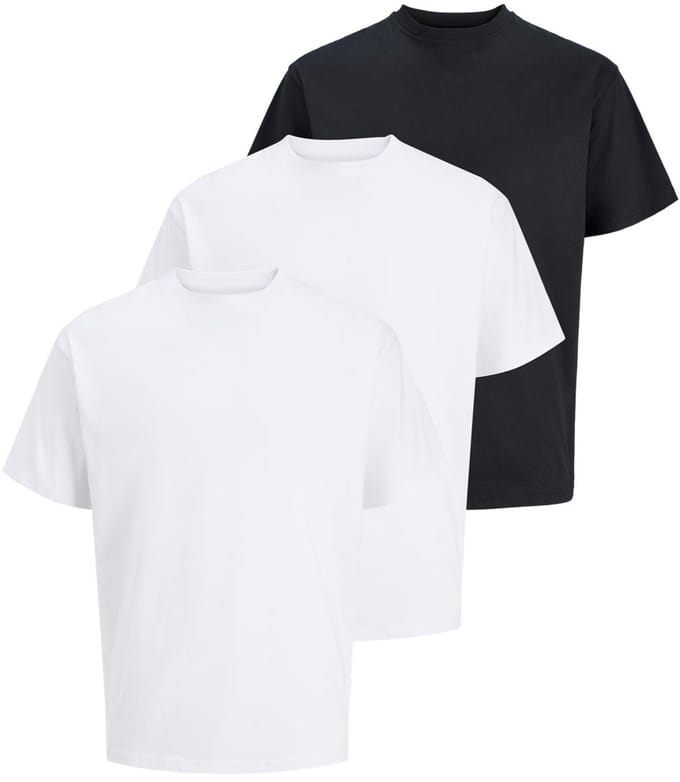 Jack & Jones Heren t-shirt 3 pack Relaxed
