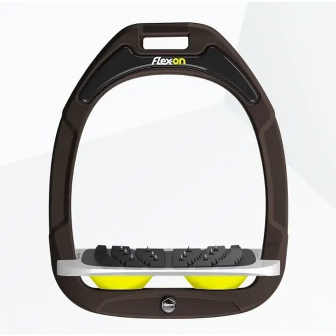 Ultra Grip Ingelaten Steigers Bruin/Grijs/Geel Flex-On Green Composite