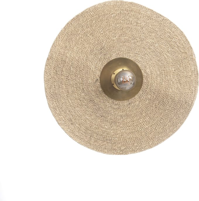 De Let's Groove Muurlamp - Messing Naturel - M