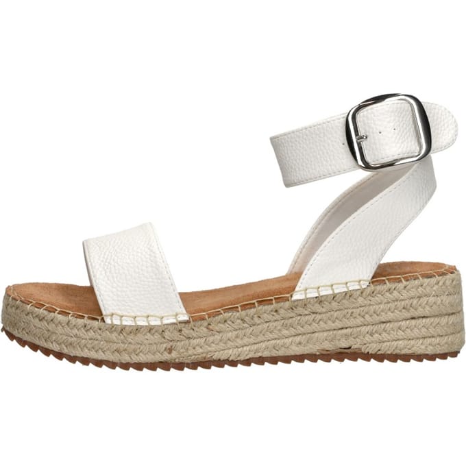 SUB55 Sandalen Plat Sandalen Plat - Wit - Maat 38