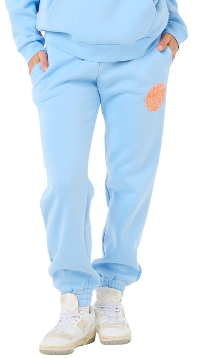 Rip Curl Icons Of Surf Track Pant - Mid Blue/Orange