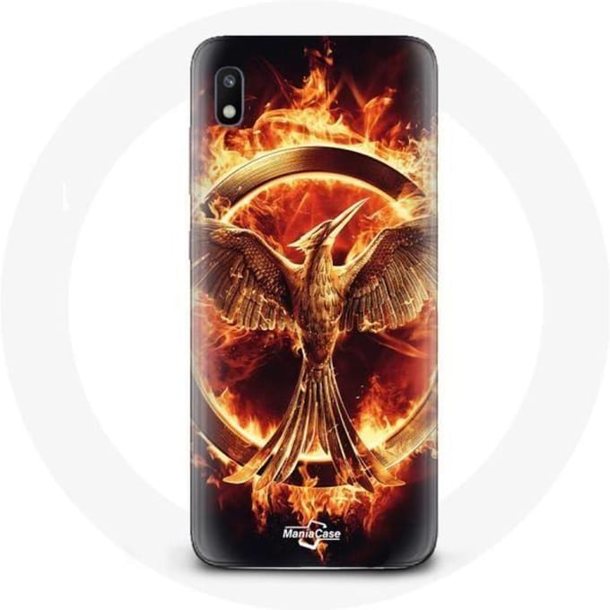 Hoesje voor Samsung Galaxy A10 Hunger Games Movie-logo