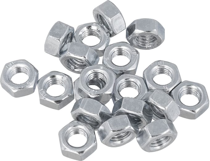 Azmet - Zeskantige Moer - Verzinkt - DIN 934 - M-27