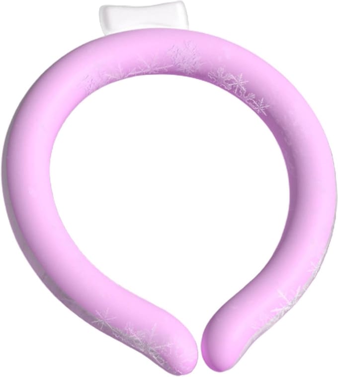 Nekkoelring - Verkoelende Ring - Buitenactiviteiten - Herbruikbaar - 16x17x3cm - Multicolor