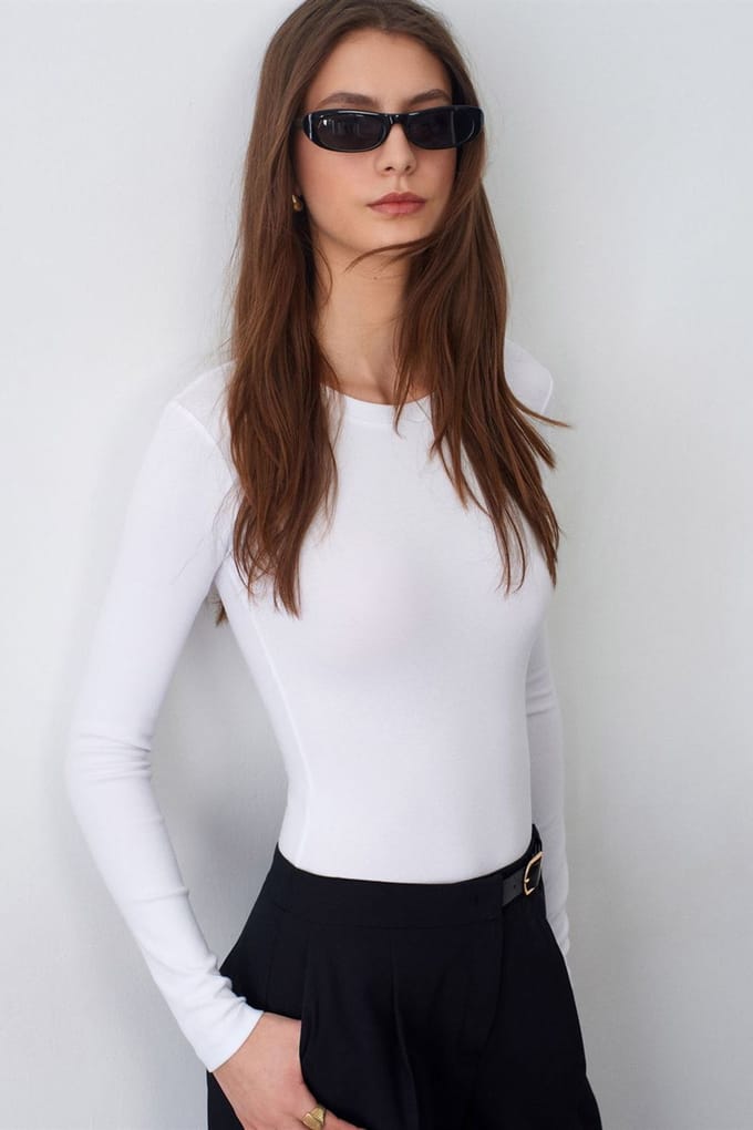 Slim Fit Crewneck Jersey Bodypak
