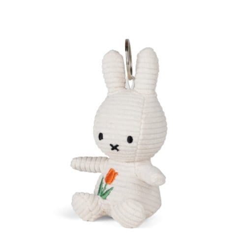 Nijntje tulp sleutelhanger, 10 cm, regenboog