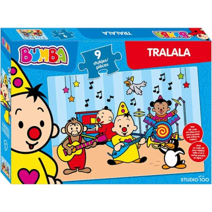 Bumba - Puzzel - 9 st - Tralala - Muzikaal avontuur - FSC MIX