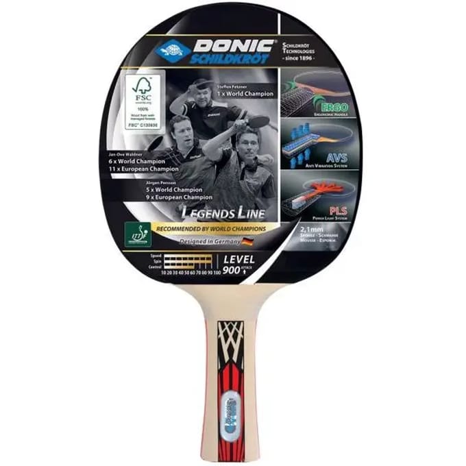 Tafeltennisracket Schildkröt Legends 900 FSC