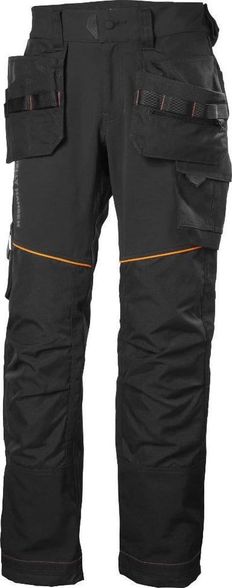 Helly Hansen Chelsea Evolution werkbroek + smartpocket - Zwart | Oranje - 54