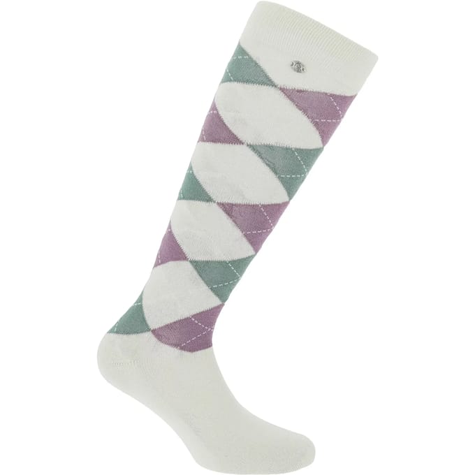 Rijsokken Equithème Argyle