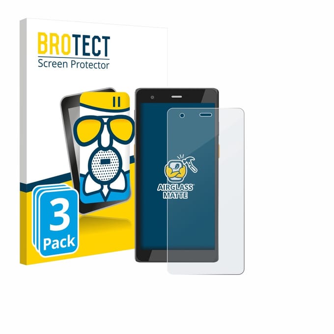 BROTECT - Screenprotector voor Scorpion 6X V2 - Folie Beschermfolie Beschermglas matte 3 Stuks
