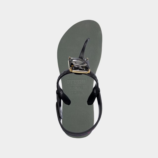 Uzurii | Teenslippers | Dames | Zilver | Maat 35/36