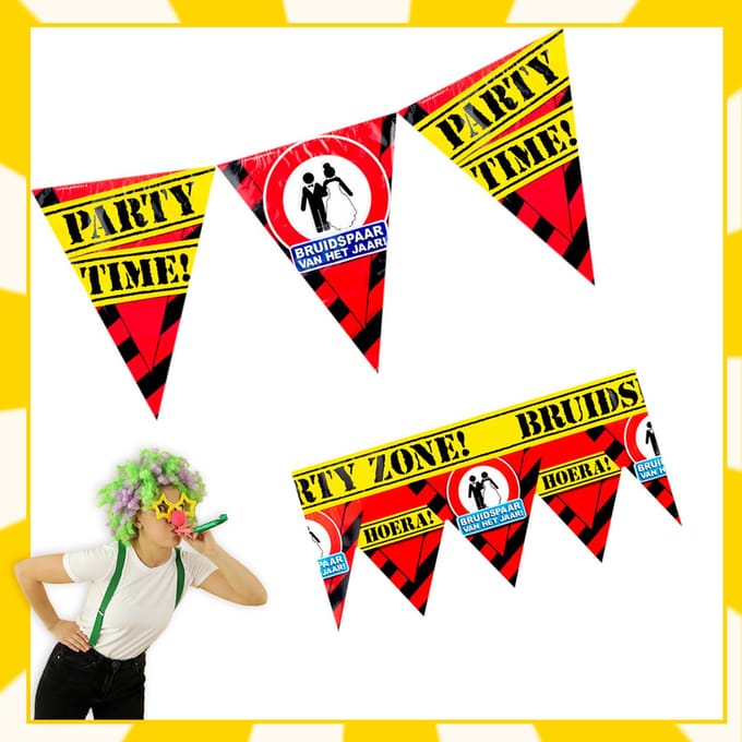 Feestpakket | Bruidspaar van het jaar | Verkeersbord