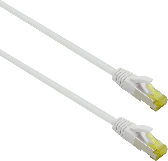 ultra flex Patchkabel S/FTP Cat 6a TPE wei� 7,5m