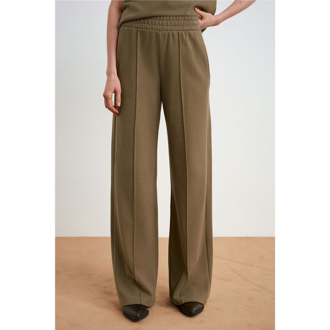Vrouwen Wijde-Pijpen Pull-On Broek