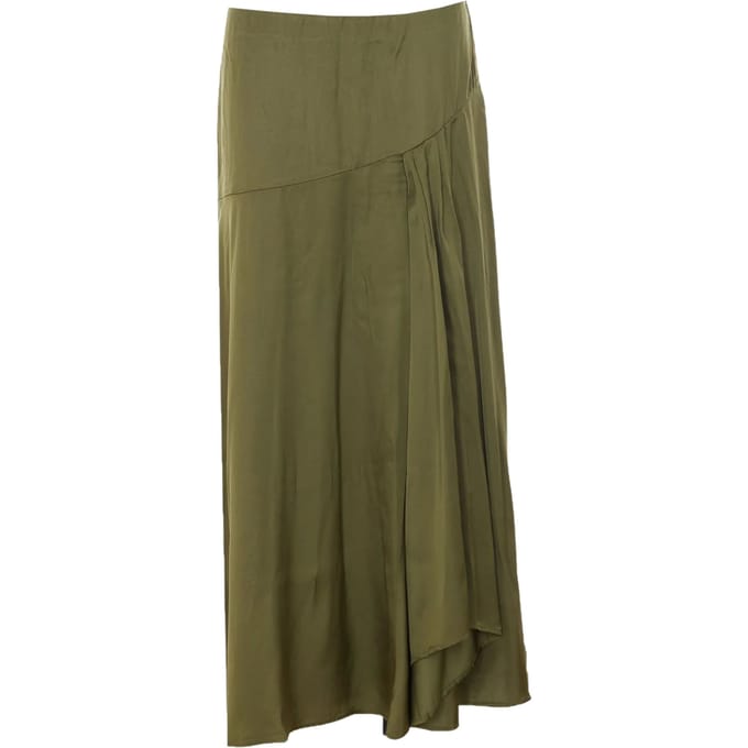 Essentiel Antwerp Midi-length Skirt Rokken Olijf Jiselle